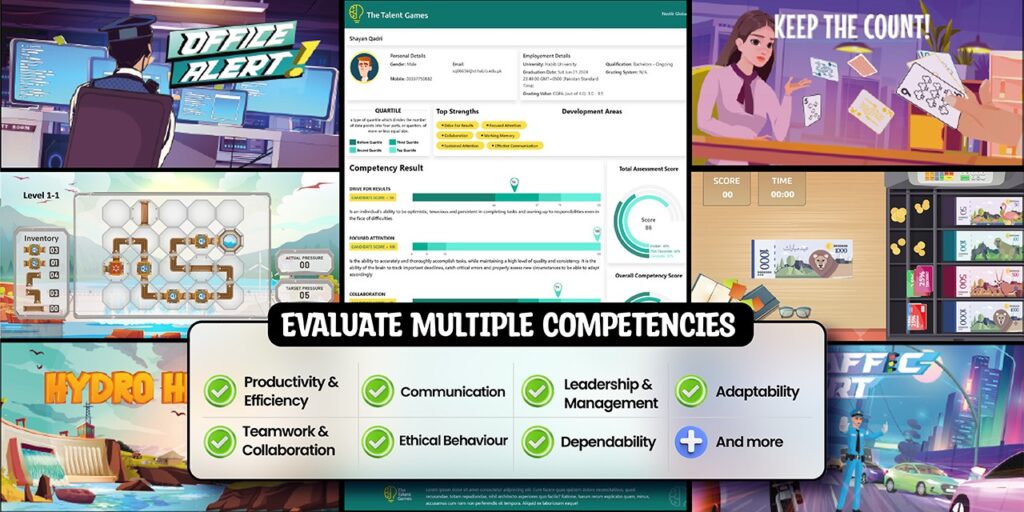 gamified assessments for hiring large volume candidates