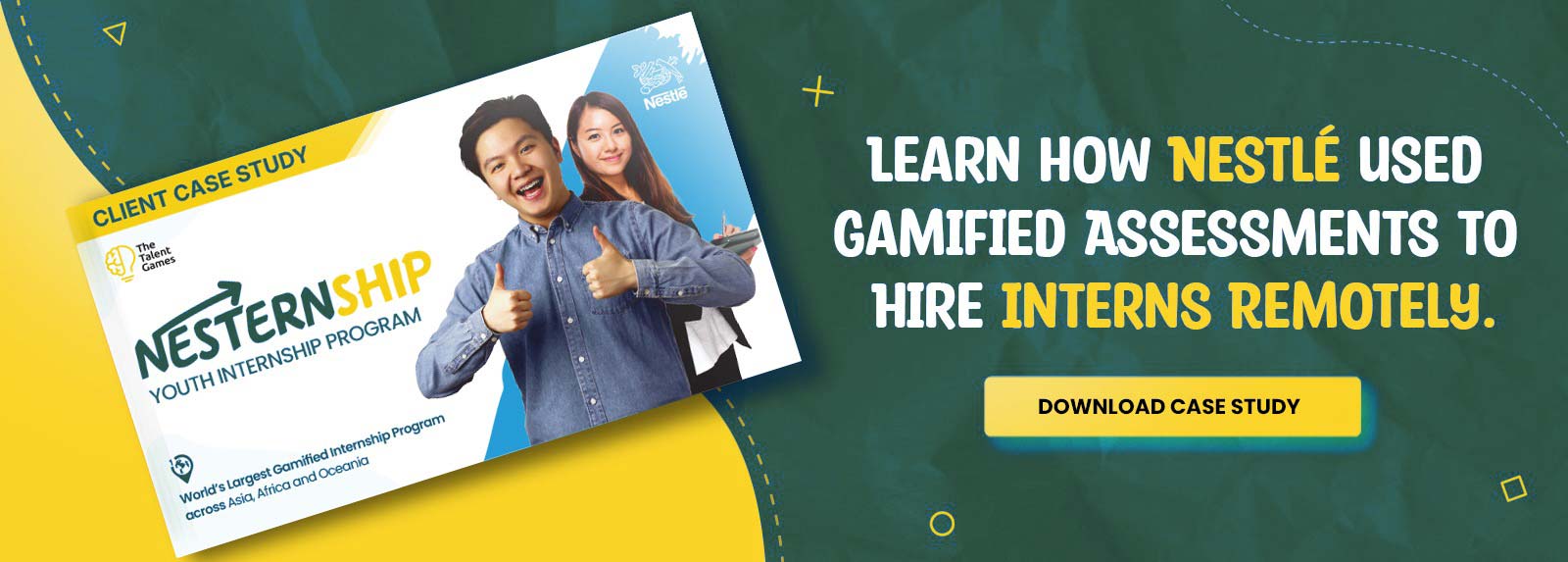 nestle banner optimizing hiring process the talent games case studies gamified assessments