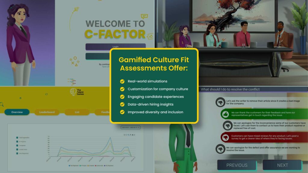 culture fit assessment situational judgement tests gamified assessments