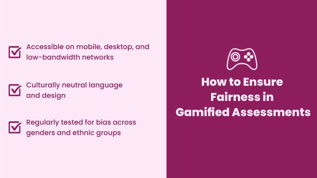 fairness in game based assessments