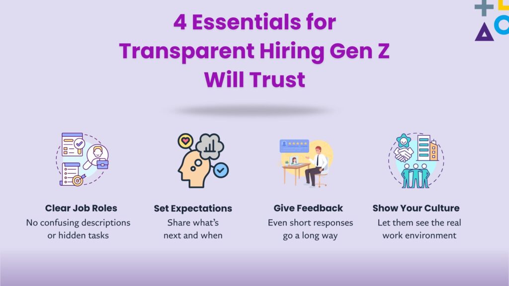 gen z expectations for hiring for job