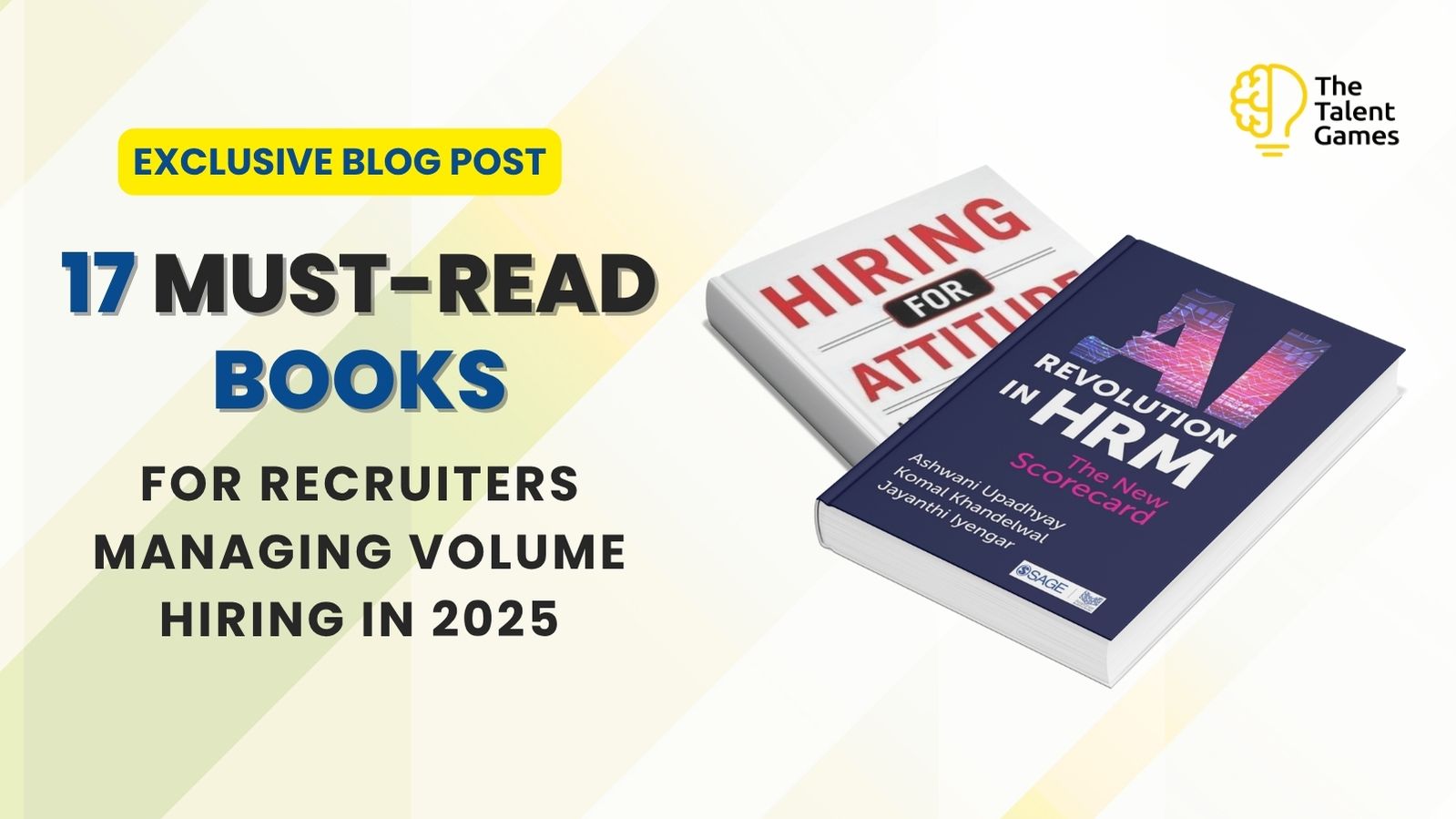 must-read hr books for recruiters managing high volume hiring